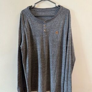 Gray Long Sleeve Ten Tree Shirt